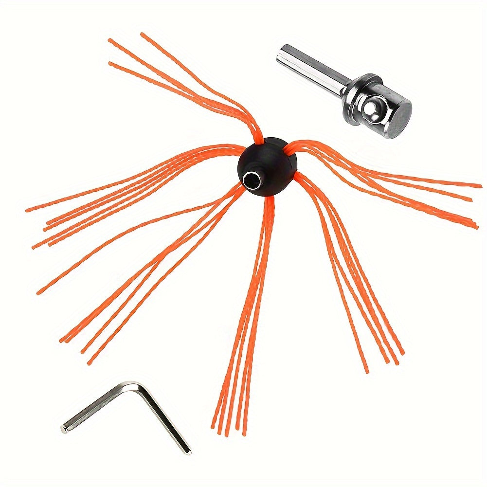 Nylon Rod Chimney Cleaning Brush for Safe Ventilation Durable and Easy to Use