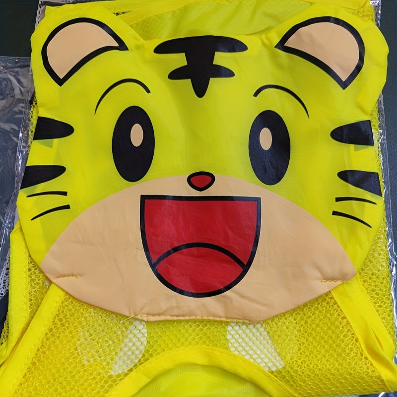 Мешок для хранения игрушек для ванны с тематикой животных, сетчатый мешок с присосками, прочный PVC