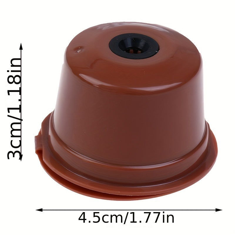 Set of 3 Reusable Coffee Capsules for Caffitaly Refillable Pods and Filter