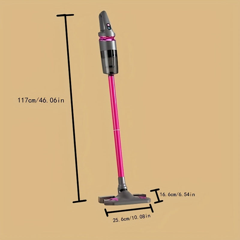 Kabelsiz qo‘l bilan cho‘miladigan changyutgich, kuchli tortish kuchi bilan, USB orqali qayta zaryadlanadigan, it sochlari, pol va gilamlarga mo‘ljallangan