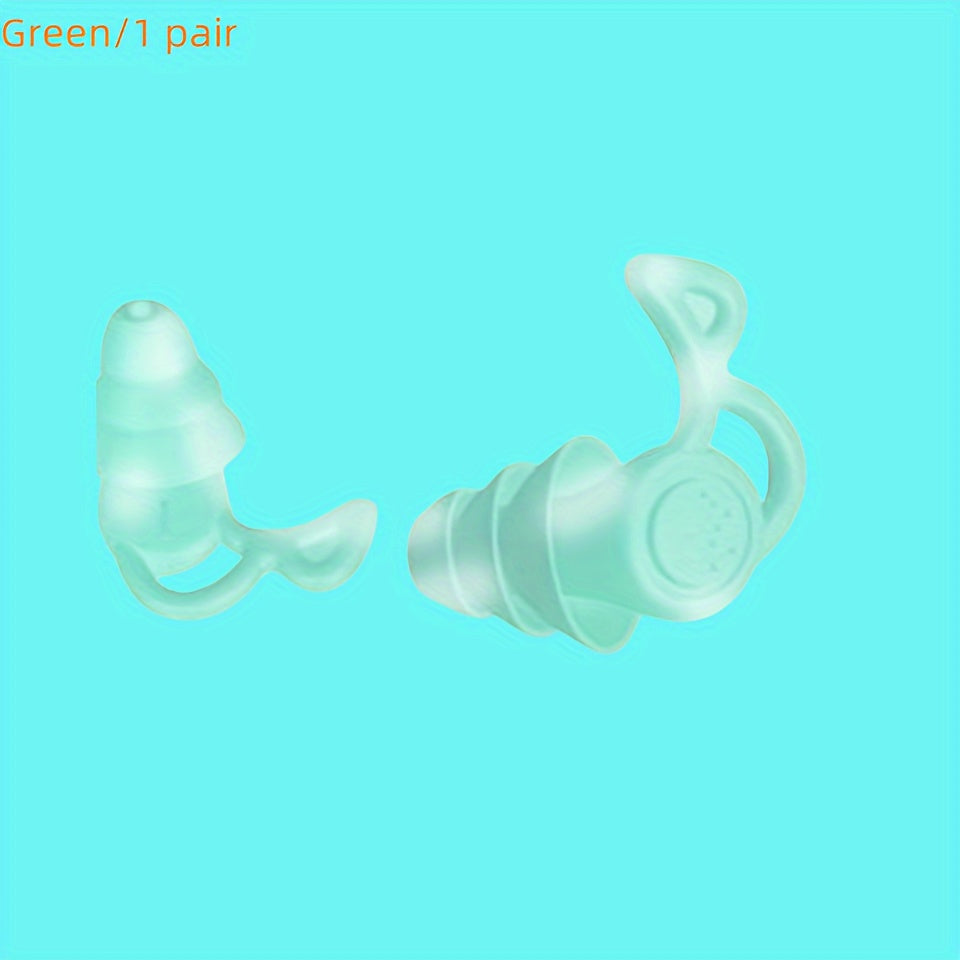 Reusable Sound Insulation Earplugs for Sleep Noise Reduction in Ear Canal
