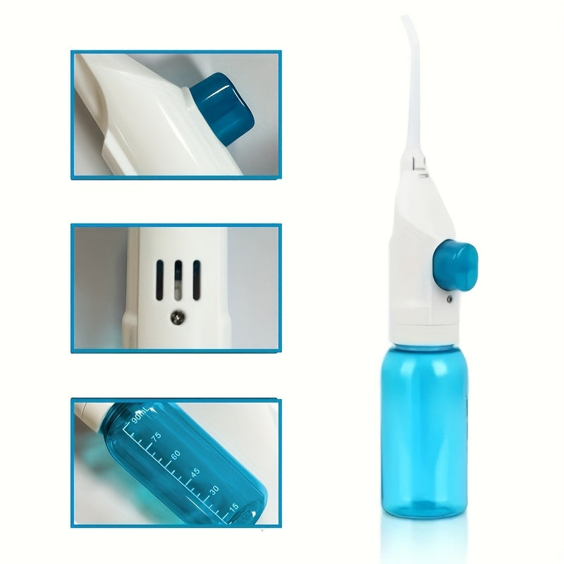 Portable Water Flosser and Toothbrush Combo for Deep Cleaning Travel Use