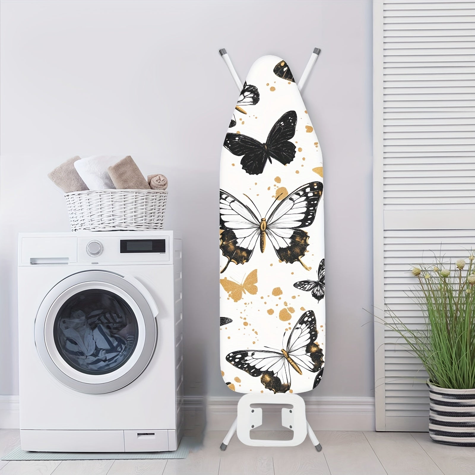 Butterfly Ironing Board Cover Standard Size Dust Protector Replacement Accessory
