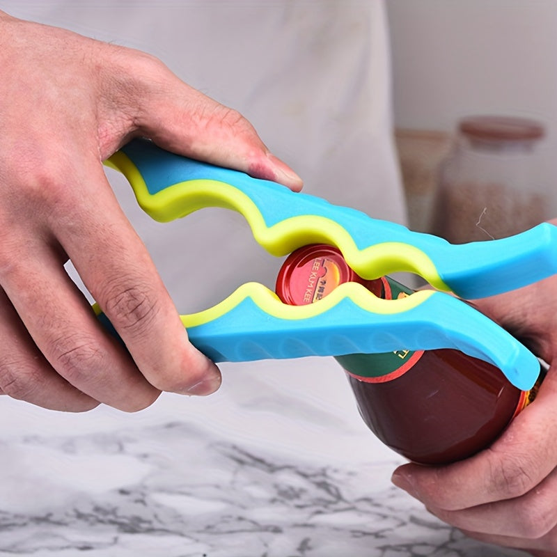 Multi-Functional Can and Bottle Opener with Non-Slip Grip for Easy Opening