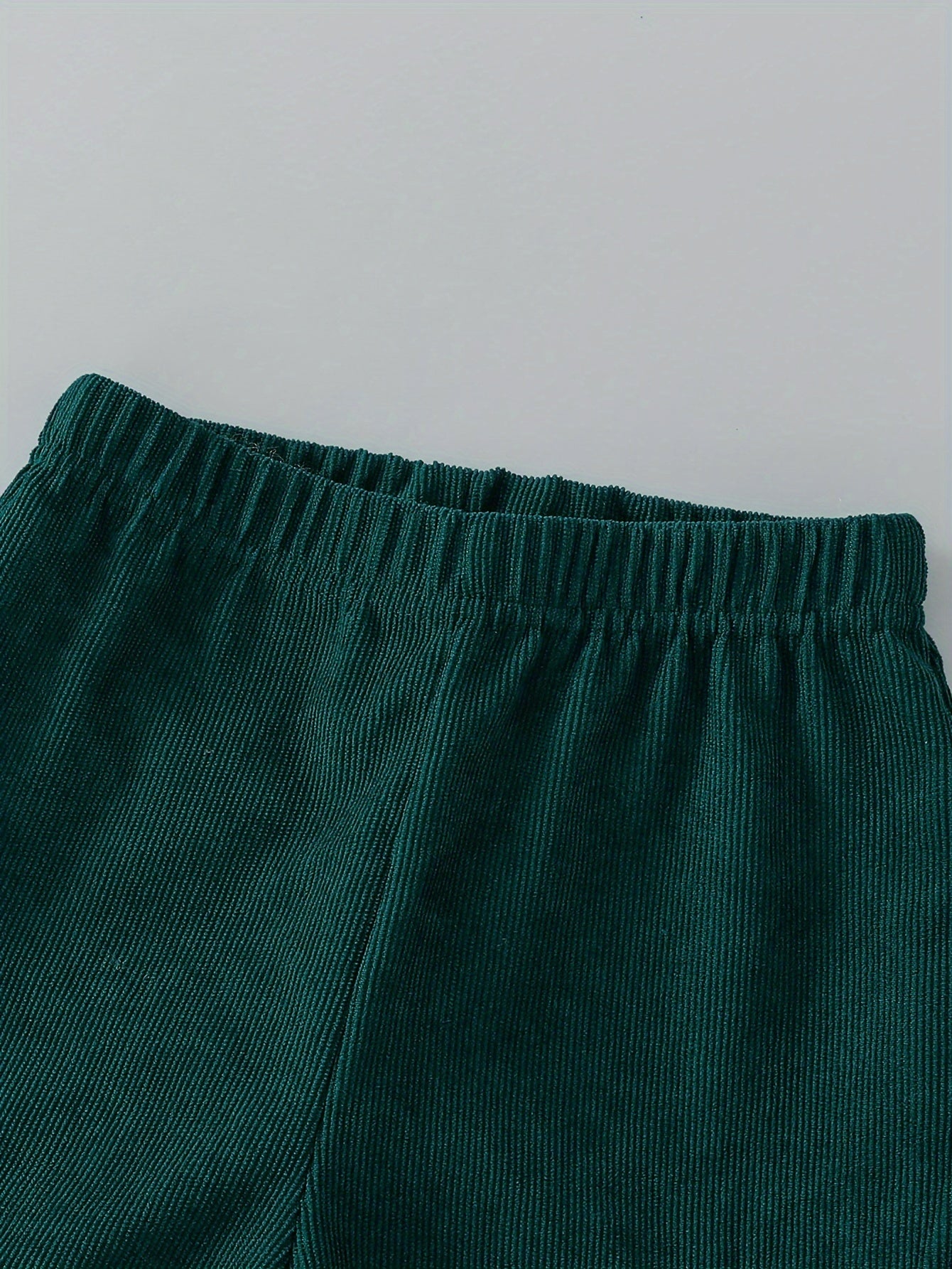 O'g'il bolalar uchun kuzgi paxta ko-ord to'plami, uzun qo'l ko'ylak, yuk sumkasi, kundalik ochiq havoda kiyim