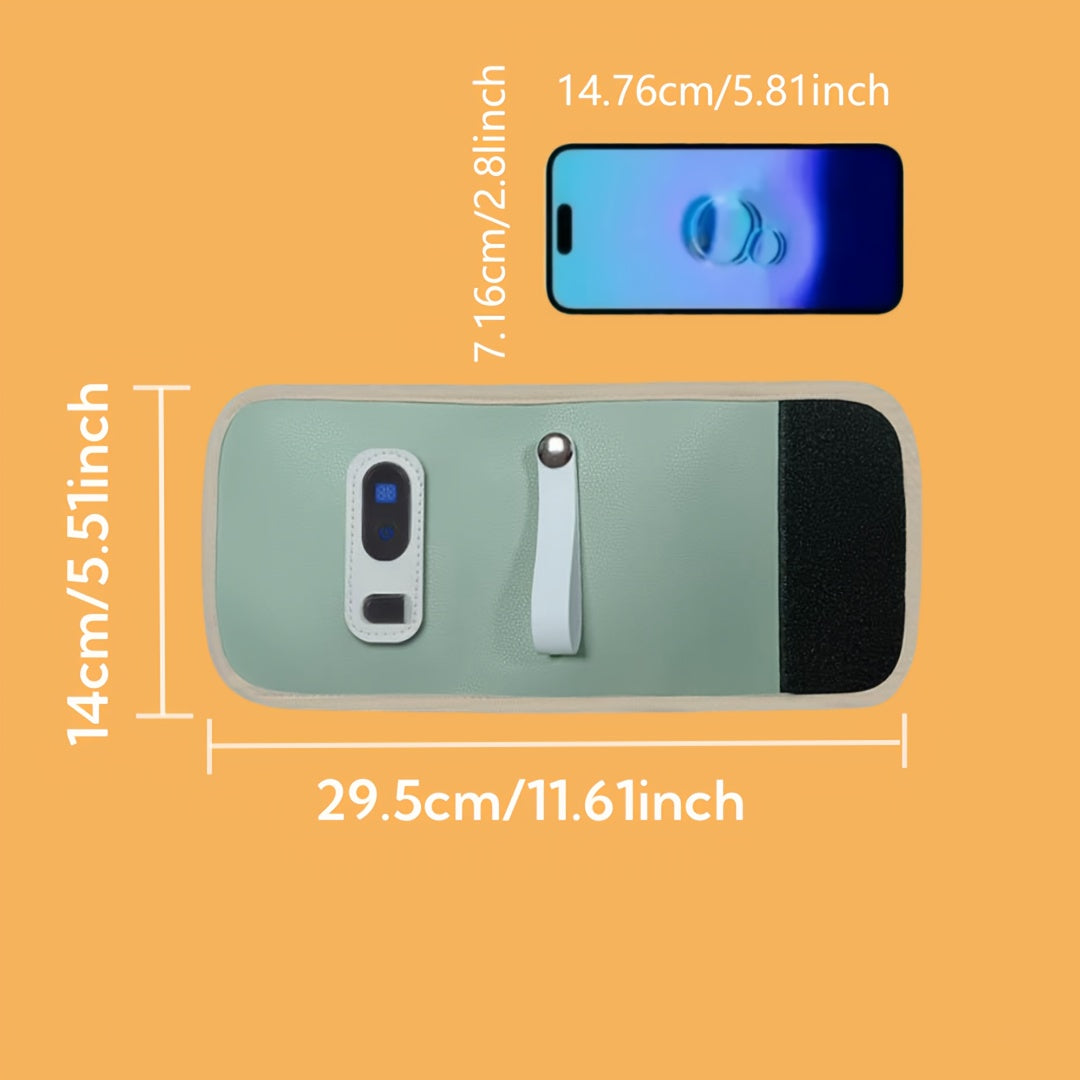 USB-quvvatlangan aqlli shisha, suyuqlik iste'molini kuzatish uchun real vaqt rejimidagi harorat ko'rsatkichi, sayohat uchun qulay dizayn, aqlli suyuqlik iste'moli | Minimalistik Dizayn | USB ulanishi