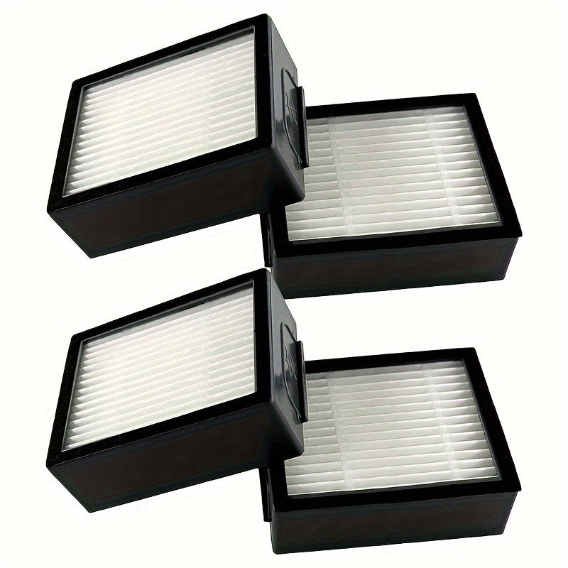 Robot tozalovchilar uchun 4 ta paket yuqori samarali vakuum filtri o'rnashlari