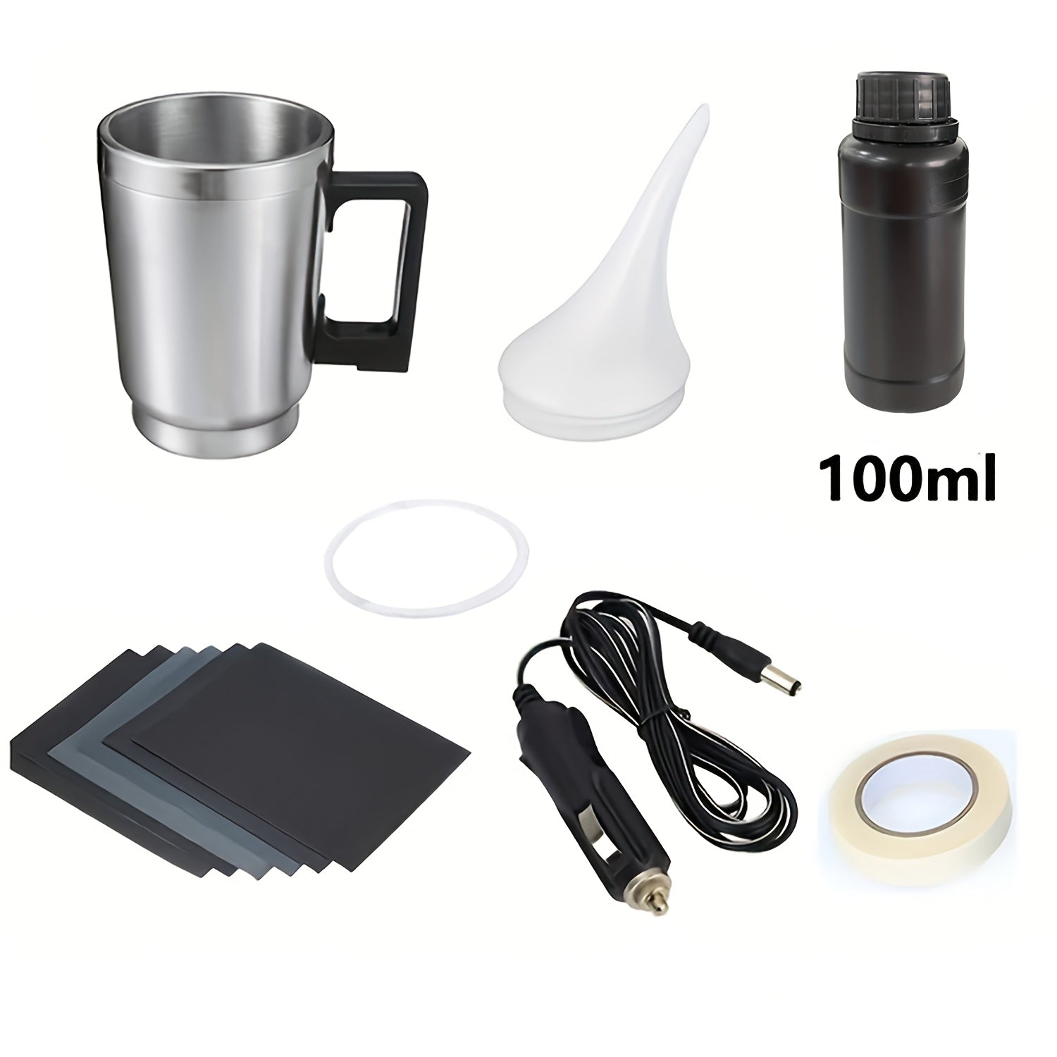 Car Headlight Restoration Kit for Polishing and Cleaning