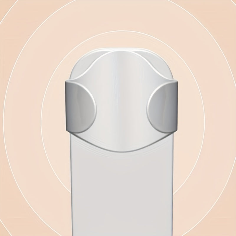 Soporte para cepillo de dientes de plástico de montaje en pared, organizador de baño autoadhesivo