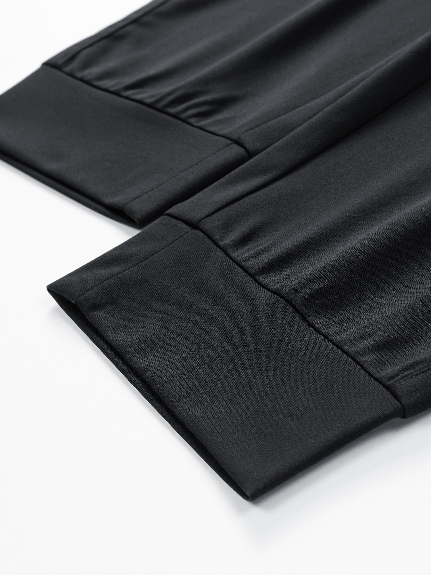 Men's Casual Outfit Geometric Line Pattern T-Shirt and Drawstring Jogger Pants