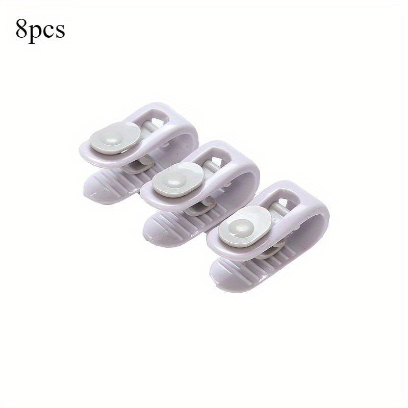 Set of 8 16 24 Bed Sheet Clips Non-Slip Quilt Grippers Fasteners for Bedding