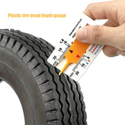 Universal Car Tire Tread Depth Gauge Plastic Tread Measure Tool 0-20mm