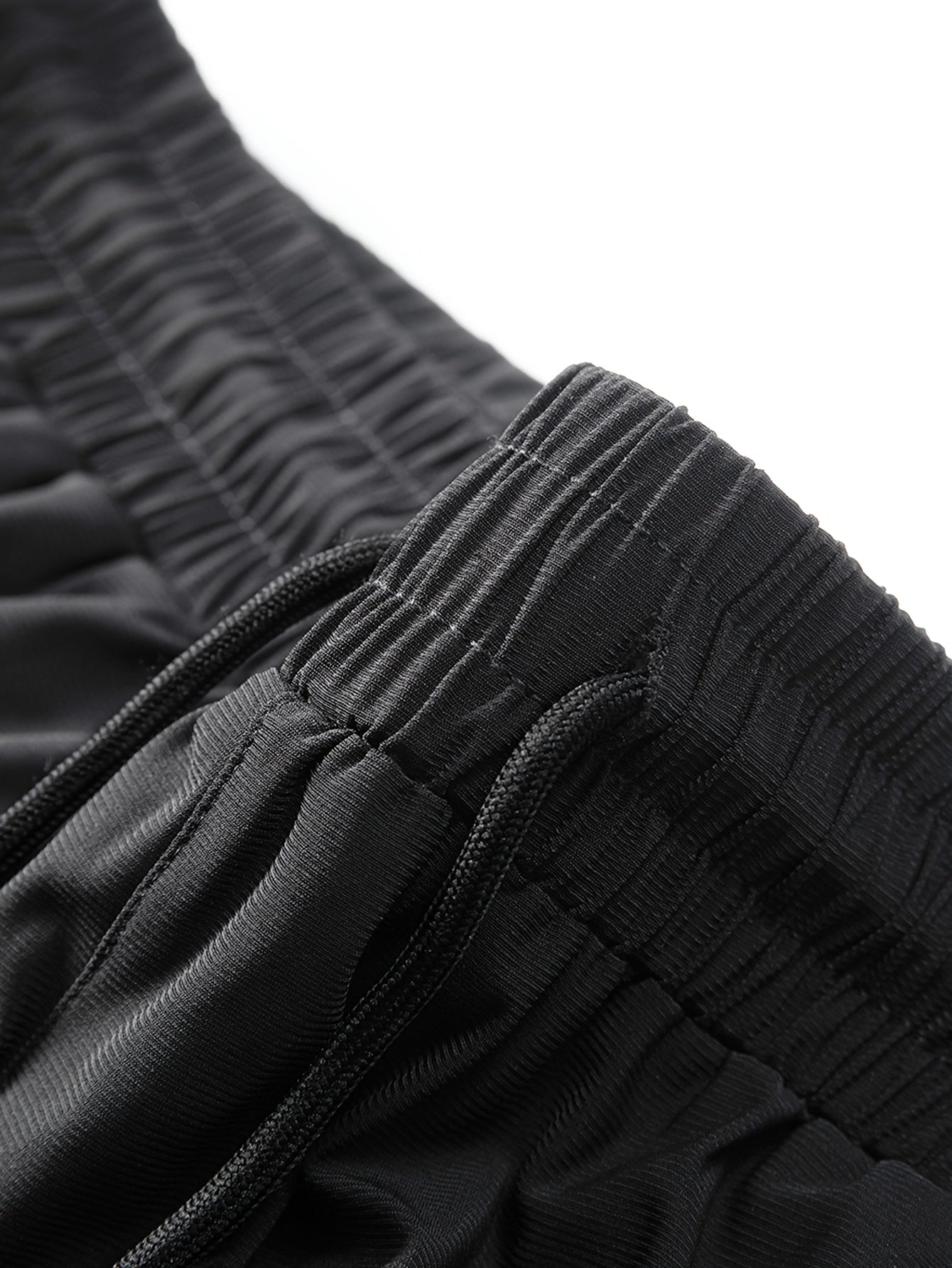 Мужские узкие длинные брюки большого размера для повседневной летней носки, однотонные, с эластичной тканью