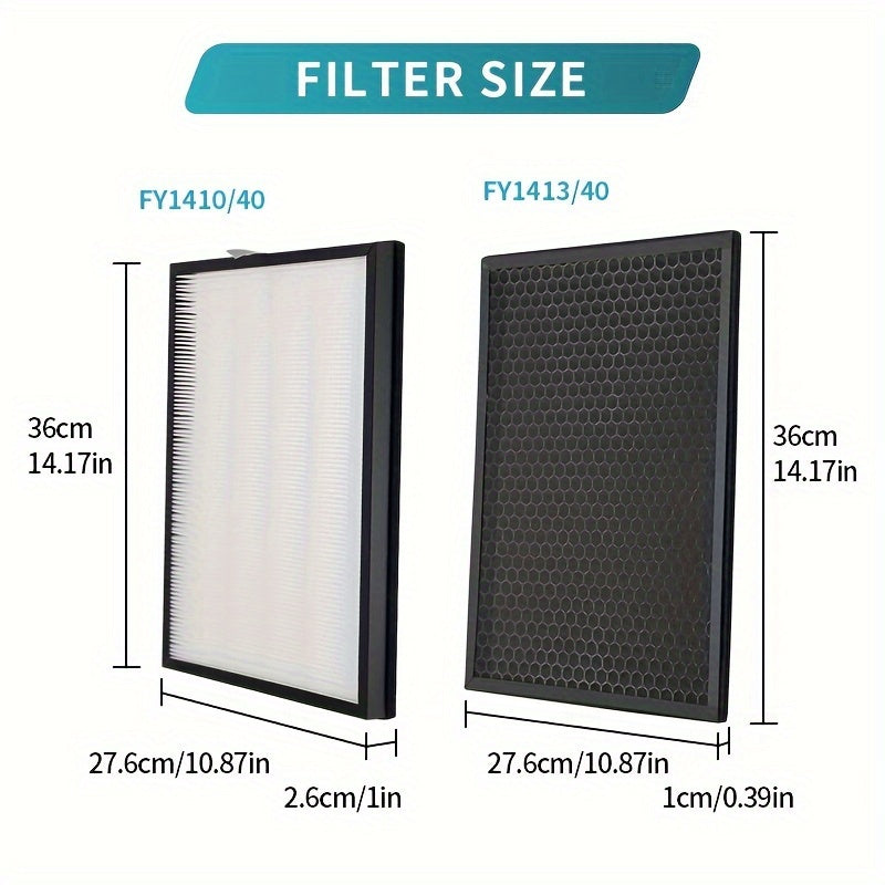 Air Purifier Filter Set Replacement for Series 1000 1000i HEPA Carbon Compatible