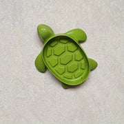 Turtle-Shaped Soap Dish Plastic Drainage Bathroom Accessory