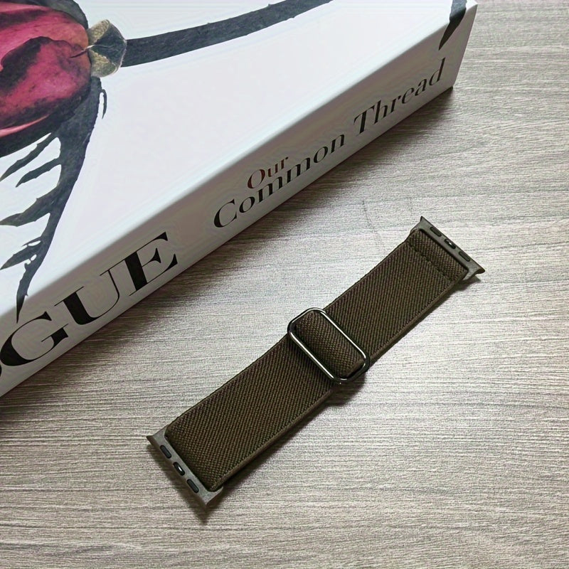 Nylon Braided Waterproof Smartwatch Band for 38mm to 49mm Compatible with Series Ultra and SE