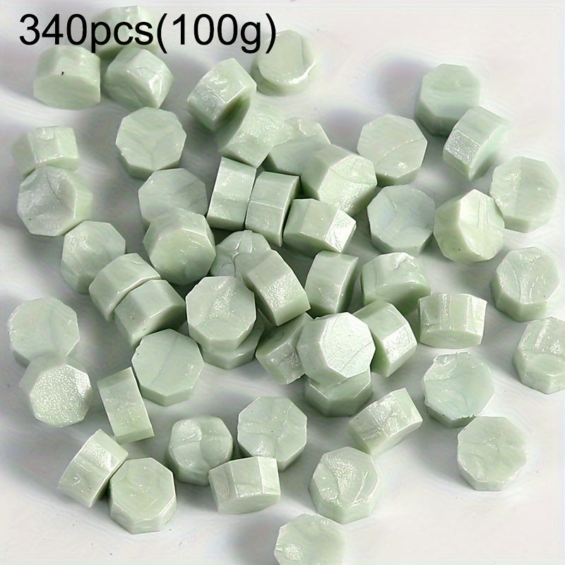 340pcs 100g Octagonal Sealing Wax for Gift Boxes Envelopes DIY Sealing