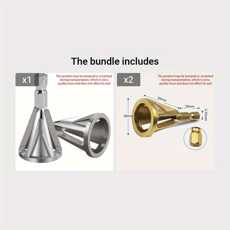 Universal Metal Deburring Chamfering Knife for Electric Drills