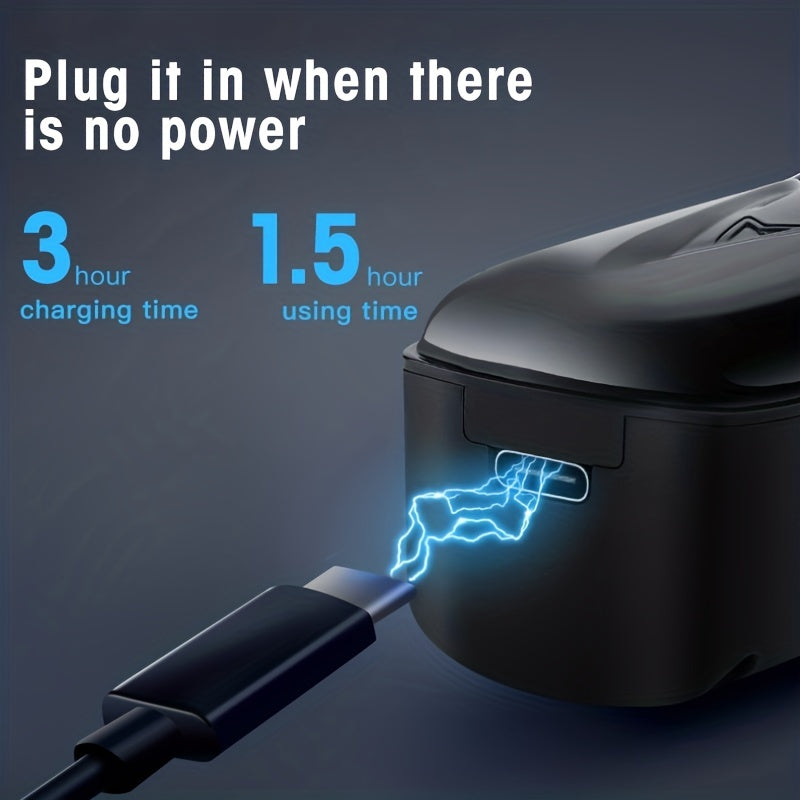 Электрический триммер для волос с магнитной левитацией, высокоскоростной, перезаряжаемый ножницы