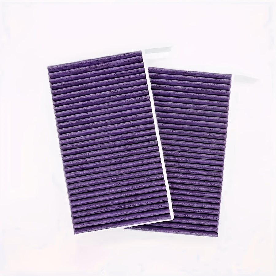 2-Pack Carbon Fiber Cabin Air Filters for Tesla Model 3 and Y Activated Carbon Filter