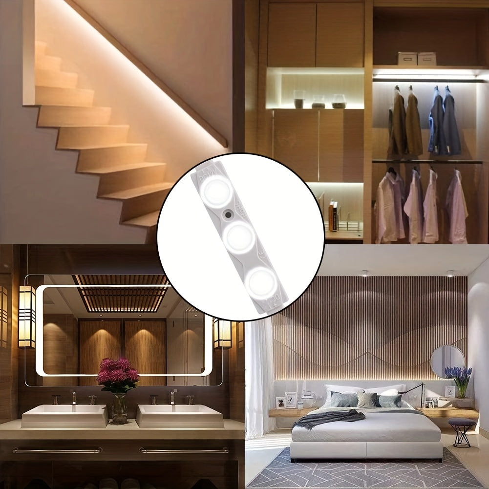 LED Vanity Lights Kit with Dimmable USB-Powered 6 or 42 LEDs for Mirror Lighting