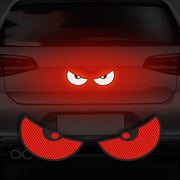 Vehicle Reflective Car Stickers 2pcs Set Safety Visibility Demon Eye