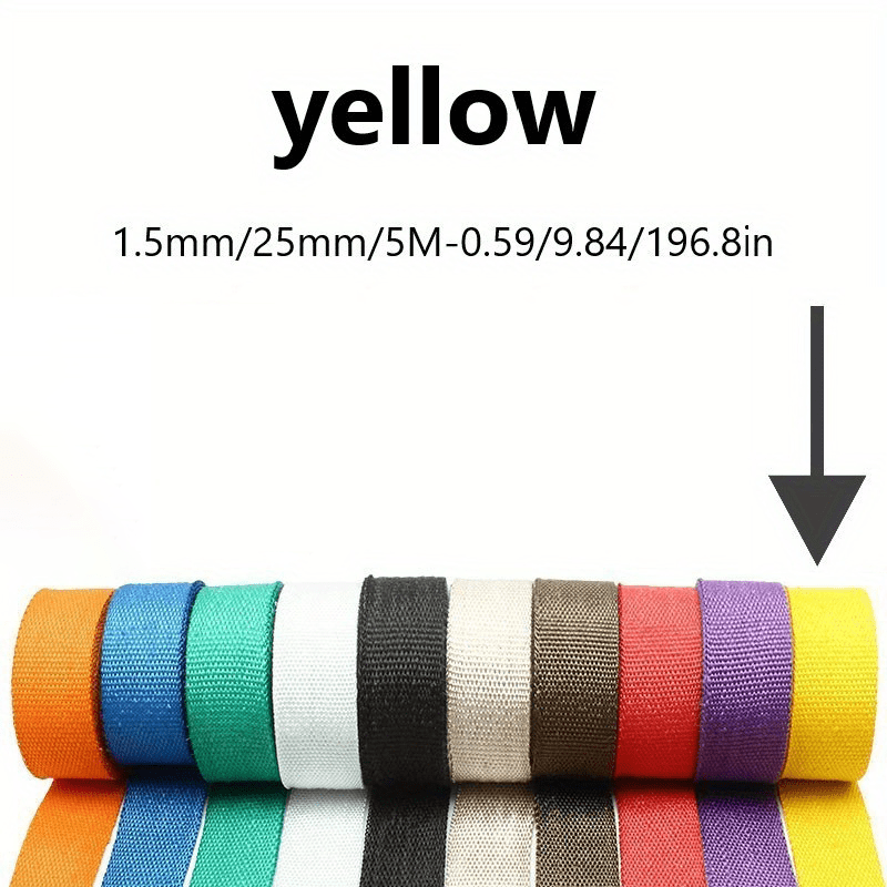 High-Temp Resistant Glass Fiber Insulation Tape 5m Multi-Color Heat Wrap