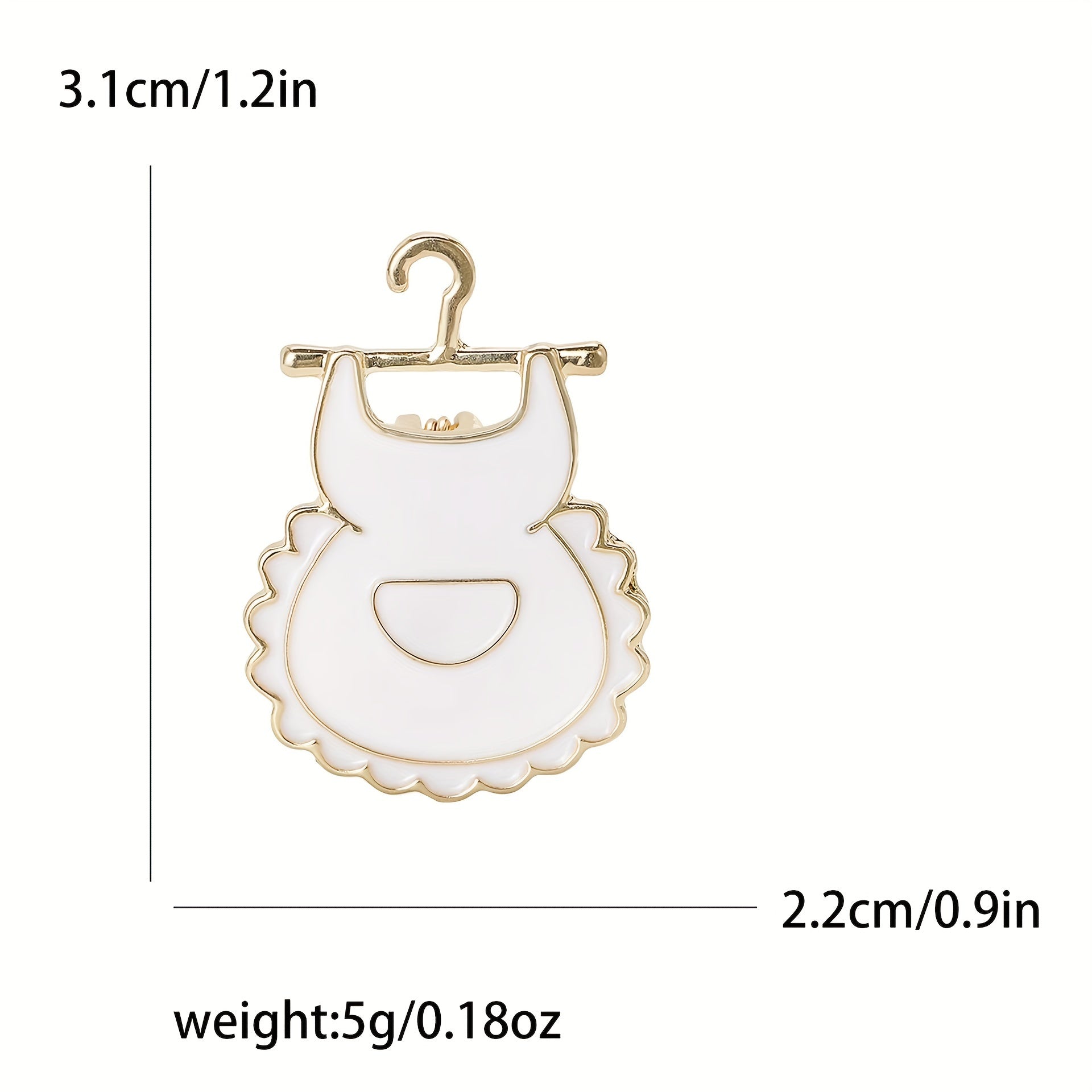 Элегантные броши-аппликации в форме фартука с эмалью, сплав стильных аксессуаров для лацканов для мужчин и женщин