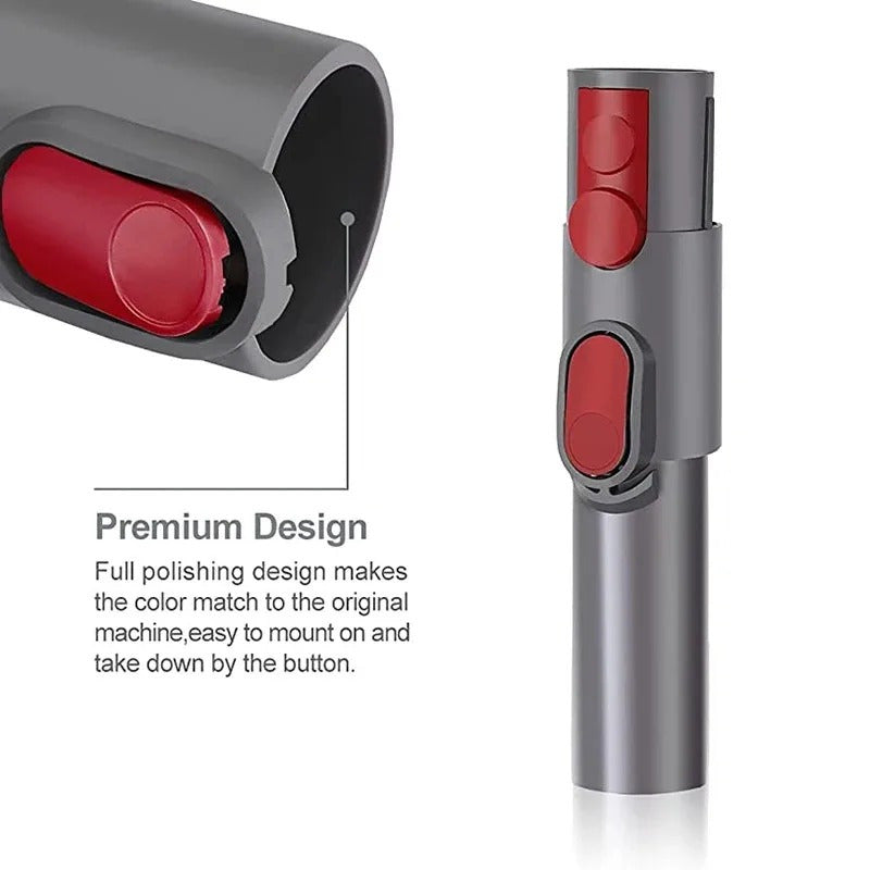 Universal Vacuum Cleaner Adapter Kit with Floor Attachment for Cordless Stick Vacuums