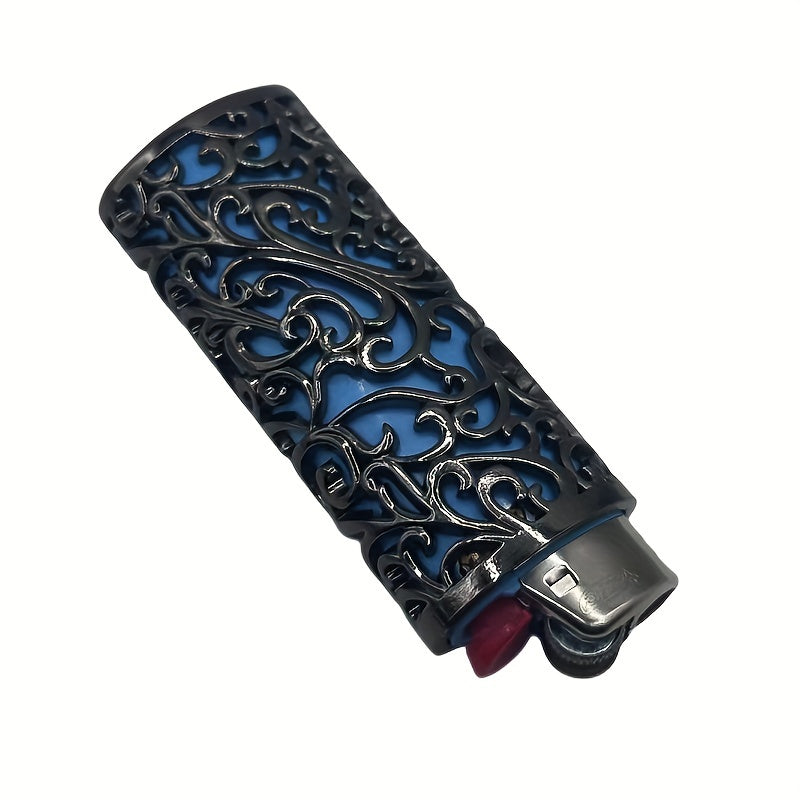 Luxury Gold Lighter Case for Men and Women Hollow Design