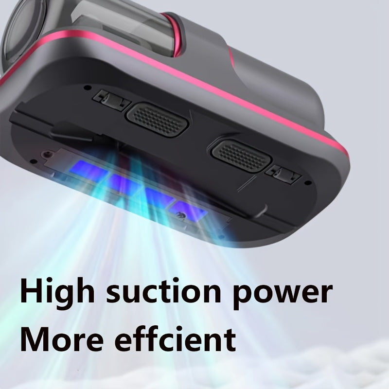 2025 Aspiradora de mano mejorada con fuerte succión, carga USB para asientos de coche, pelo de mascotas