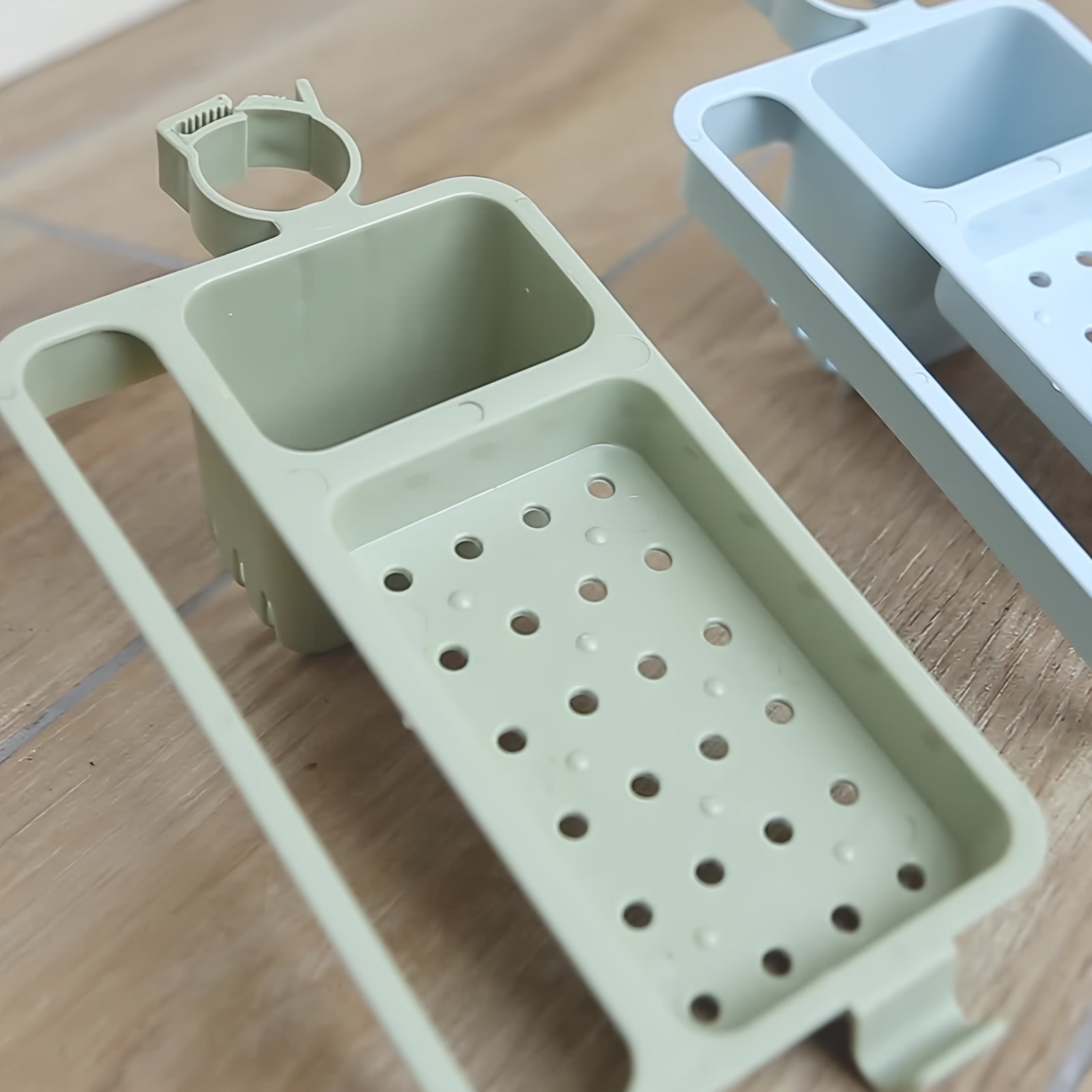 Kitchen Sink Organizer Drain Rack for Sponges and Cloths No Electricity Needed