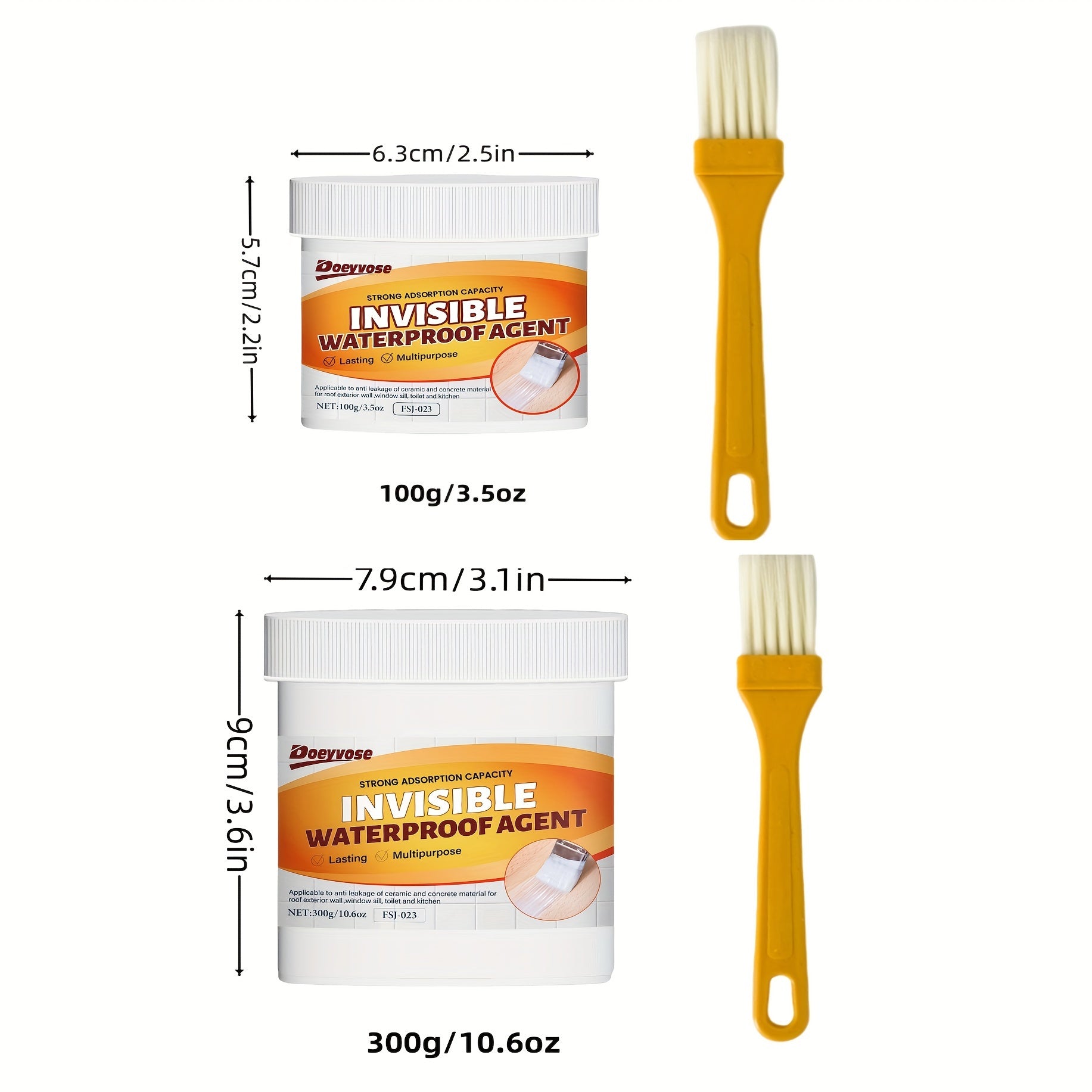 Ultra-Strong Waterproof Sealant for Bathrooms and Tiles