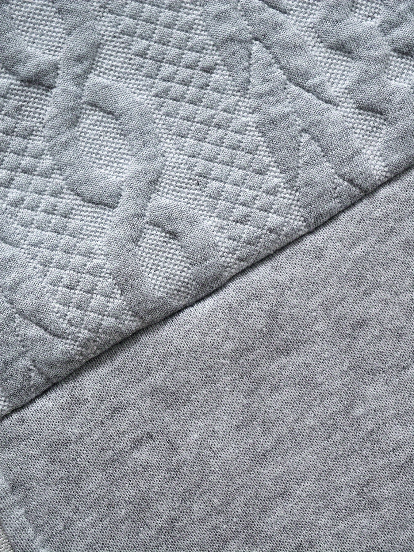 Women's Gray Hooded Cardigan Polyester Zipper Solid Color All Season