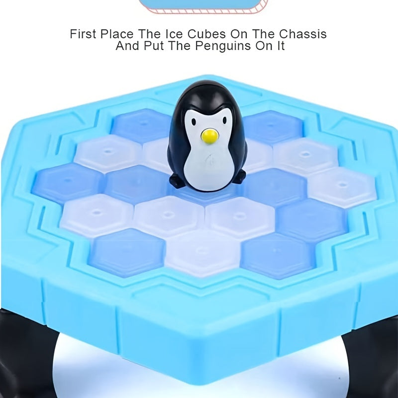 Juego de mesa Kids Ice Knocking con piezas de plástico coloridas, juguete educativo STEM para niños de 3 años en adelante