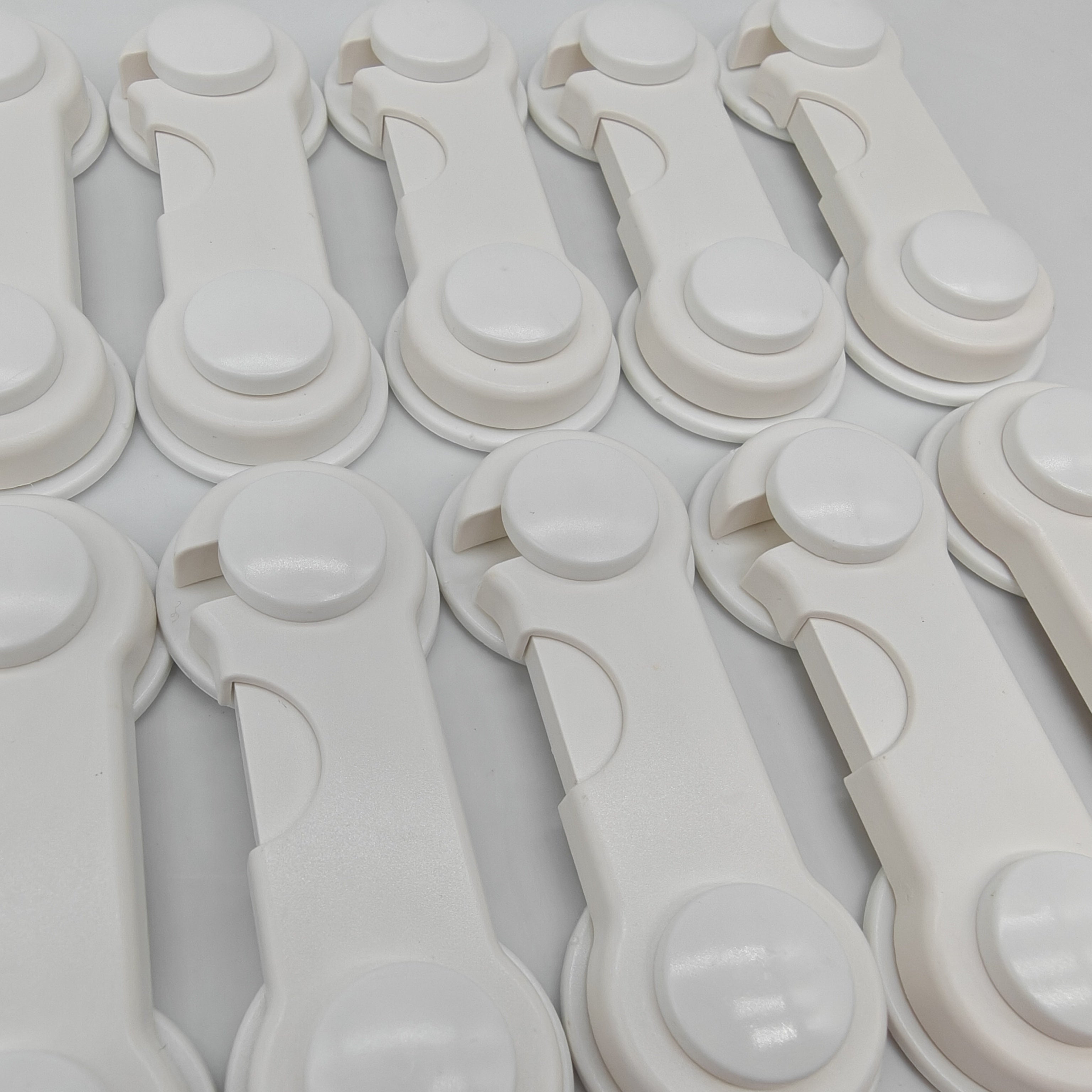 Pack of 10 Child Safety Locks for Babies Refrigerator, Cabinet, and Flip Locks
