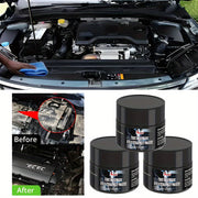 Engine Bay Cleaner and Shine Wax for Black Plastic Restoration Car RV Restores and Protects