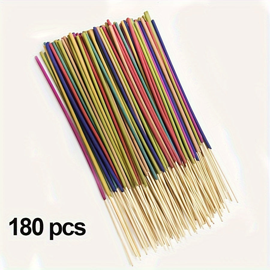 Multi-Scent Aromatherapy Sticks Lavender Rose Lemon Grass Jasmine Long-Lasting Fragrance Air Purification Bulk 45 90 180 pcs