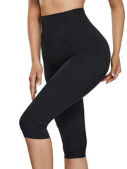 Women’s Seamless Shaping Shorts with Tummy Control and Compression Capri Pants