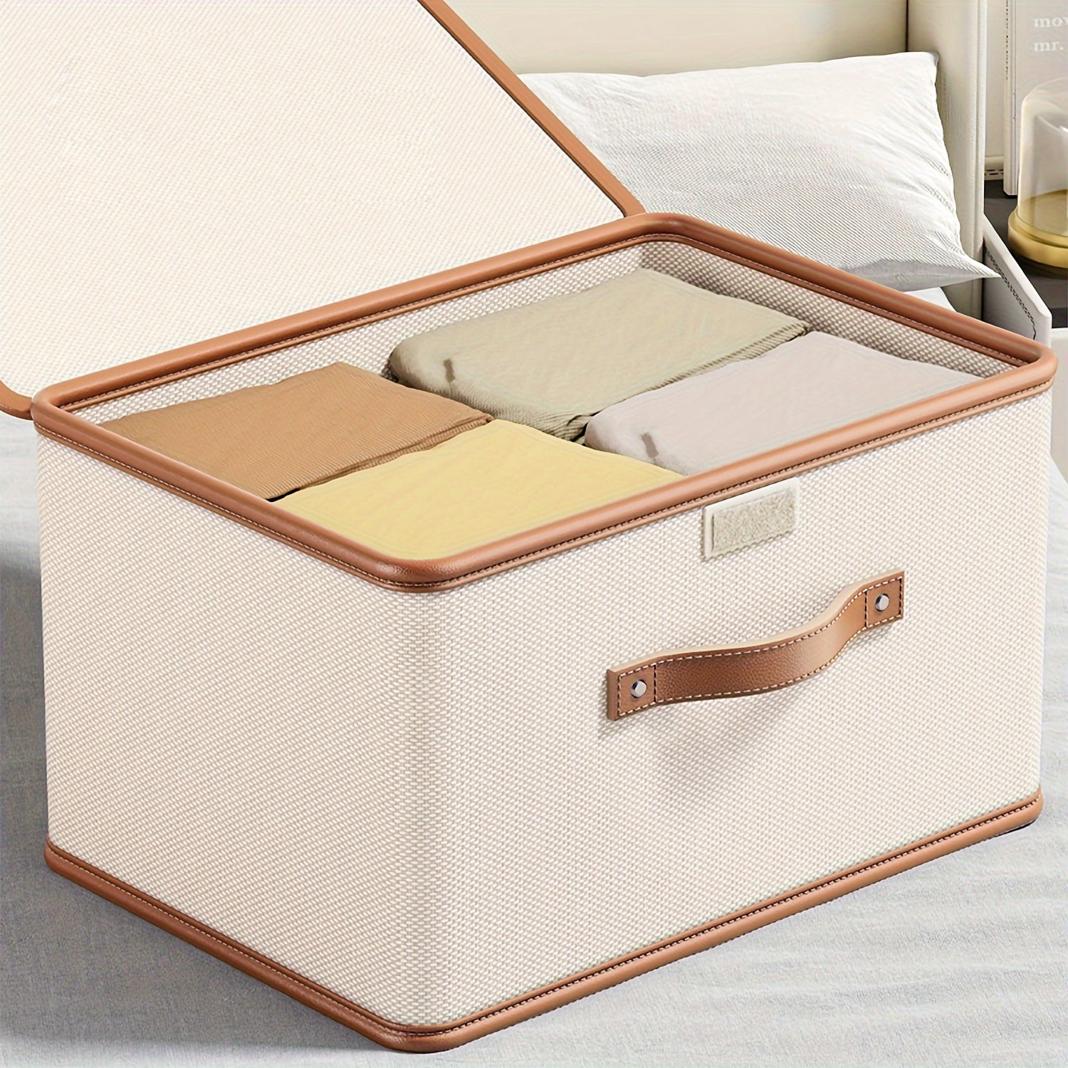 Yopqichli shim qutisi uchun shkaf, yotoqxona va yotoqxonani tartibga solish uchun quti