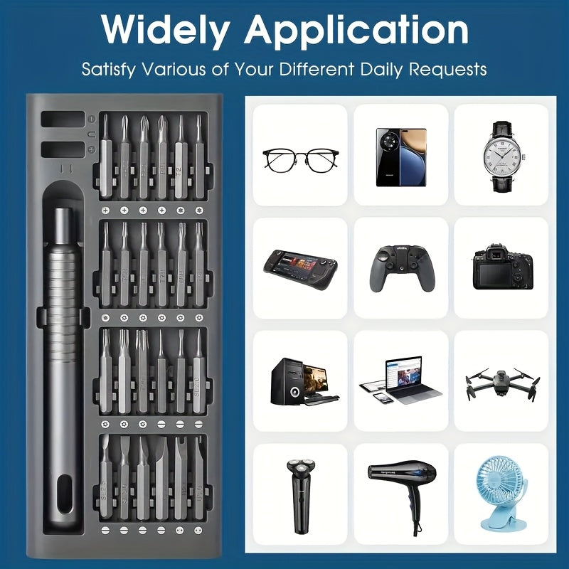 Multifunctional 25-in-1 Precision Screwdriver Set for Electronics Repair