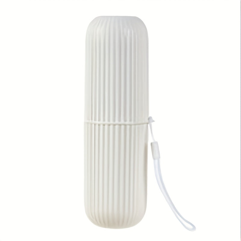 Travel Toothbrush Case with Gargle Cup, Portable, Multifunctional Storage Box