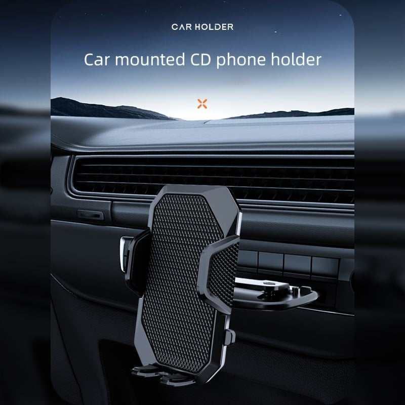 Avtomobil telefoni uchun tutqich, avtomobil CD navigatsiya o'rnatgich, 360° aylantirish, bardoshli plastmassa