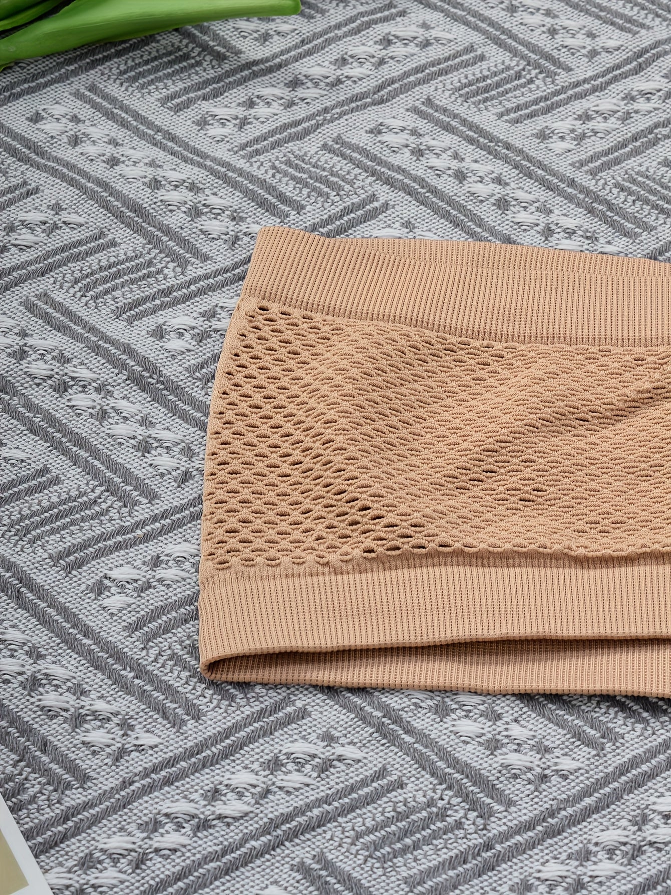 Plus Size Seamless Breathable No Underwire Bra With Front Closure