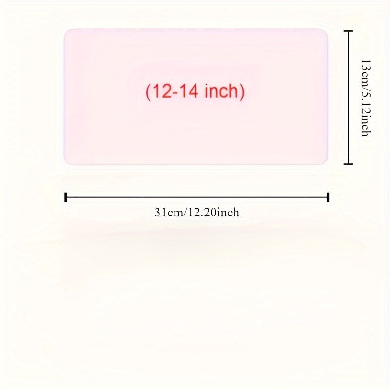 Silicone Waterproof Dustproof Keyboard Protector for 30.48-35.56 cm Laptops