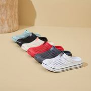 Unisex Breathable Mesh Beach Sandals Slip-On Casual EVA Garden Shoes