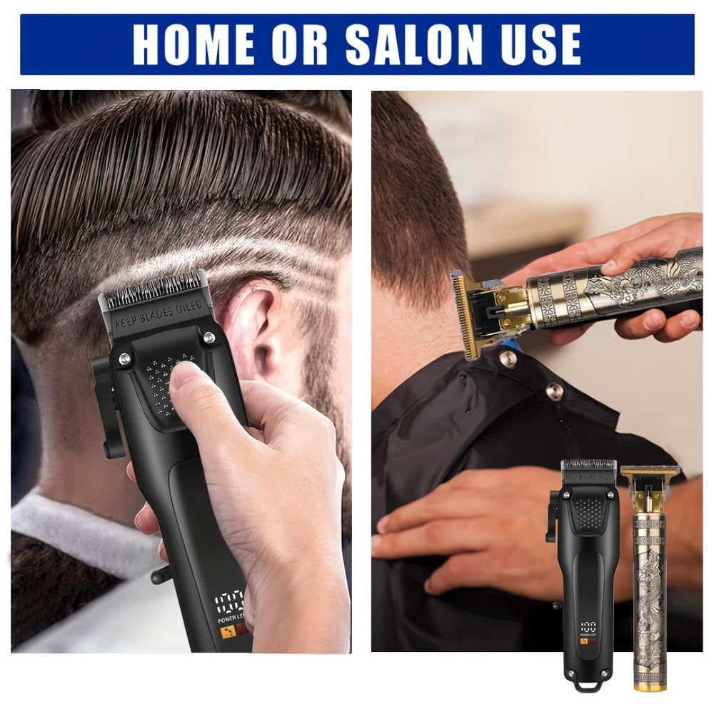 2 dona Elektrik soch kesish moslamasi to'plami USB qayta zaryadlanadigan litiy batareya aniq kesish