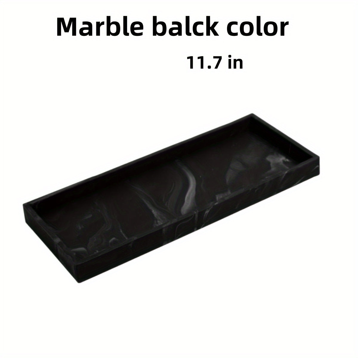 Набор из 2 ударопрочных силиконовых подносов для кухни и ванной