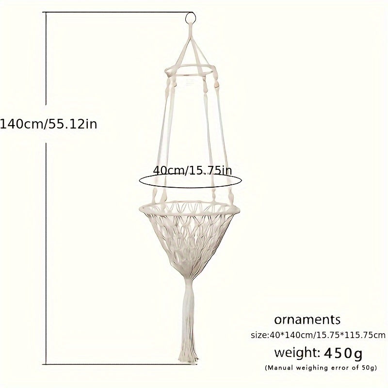 Woven Rope Cat Hammock Bed Indoor Small Kitten Chew Resistant Linen