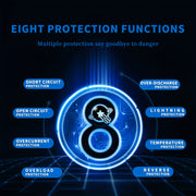 MPPT Solar Charge Controller 100A 80A 60A LCD Display Overcharge Protection for Lead Acid Lithium Batteries Black